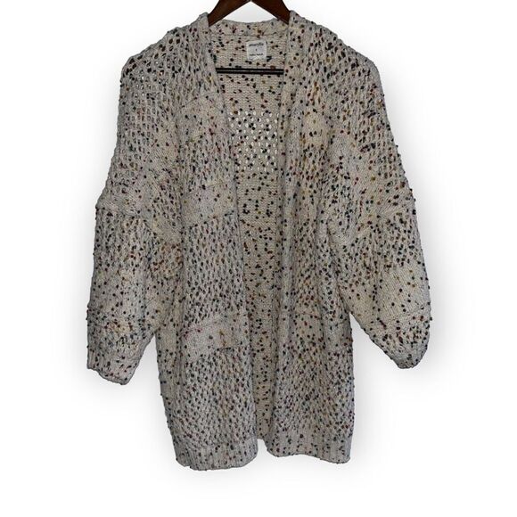 Amaryllis Women's Ashlee Nichols Collab Knit Open Sweater Cardigan - Picture 1 of 9